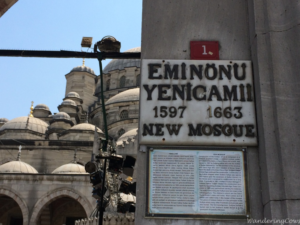 New Mosque sign